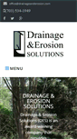 Mobile Screenshot of drainageanderosion.com